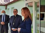 Biskup, zamjenica župana i gradonačelnik  susreli se s korisnicima Caritasove pučke kuhinje u Varaždinu